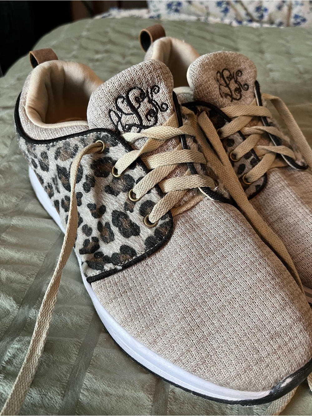 Marley Lilly Women’s Casual Sneakers - ‘ALK’ Monogram